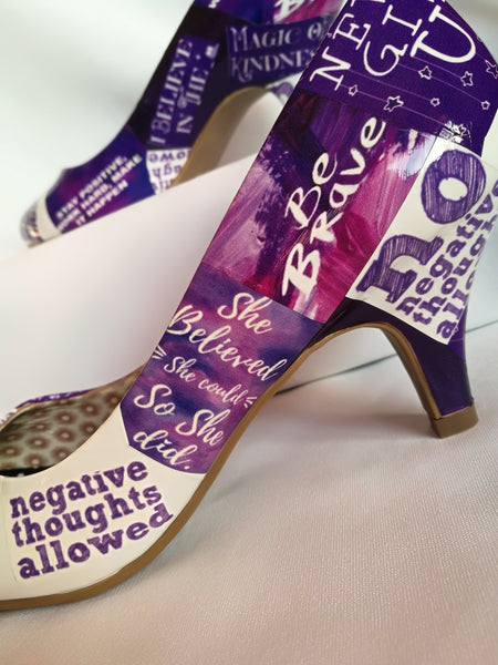 Motivational Quotes Custom Shoes